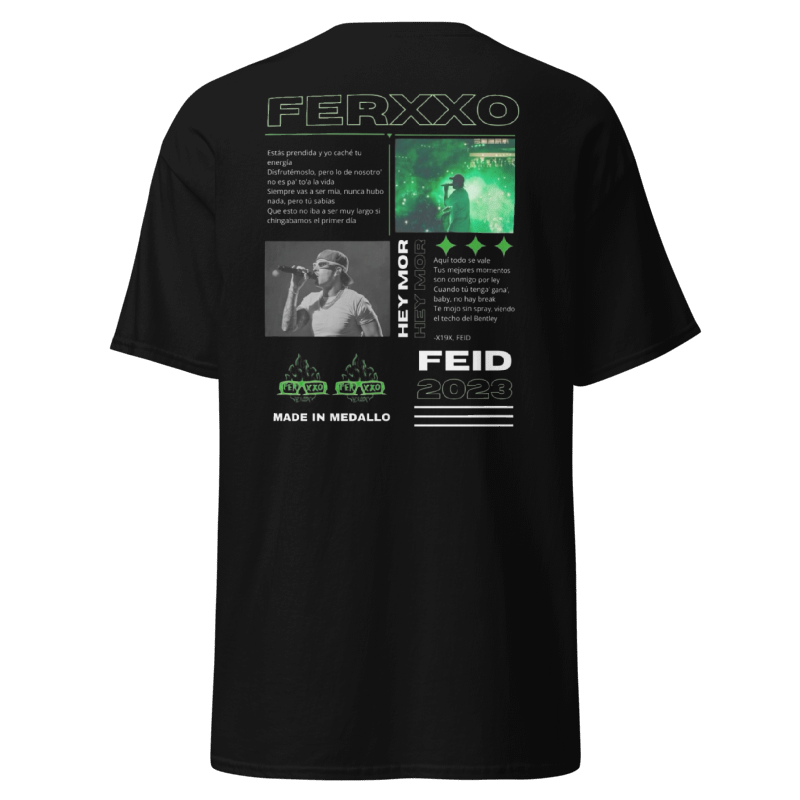Camiseta Feid - HEY MOR
